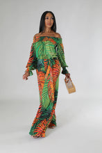 Load image into Gallery viewer, Tropical vibes jumpsuit.
