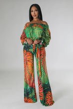 Load image into Gallery viewer, Tropical vibes jumpsuit.
