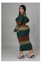 Load image into Gallery viewer, Emerald Elegance Maxi Plus Size Dress.
