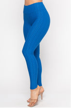 Load image into Gallery viewer, Royal Blue Tummy Control High Waist Yoga Pants.
